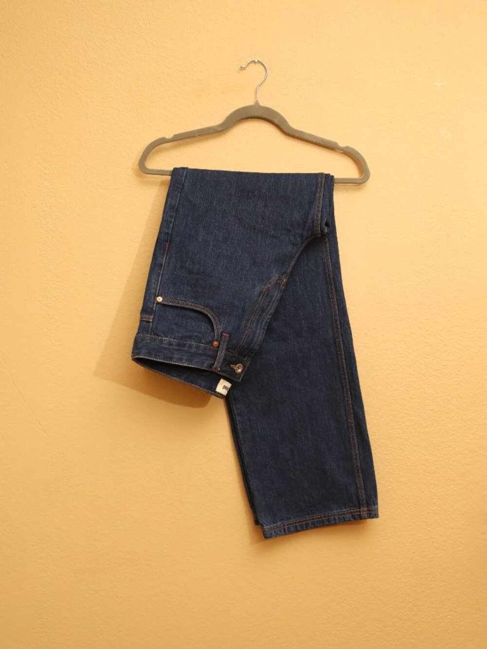 Elwood Relaxed Straight Blue Jeans (30)